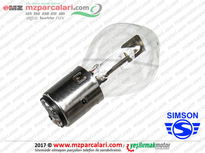 Simson Far Ampulü 6V - S51, S53, SD50, SR50, SR80