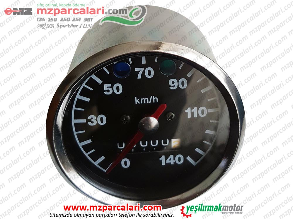 MZ 125, 150, 250, 251, 301 KM (Kilometre) Gösterge Saati - EM - TİP 2