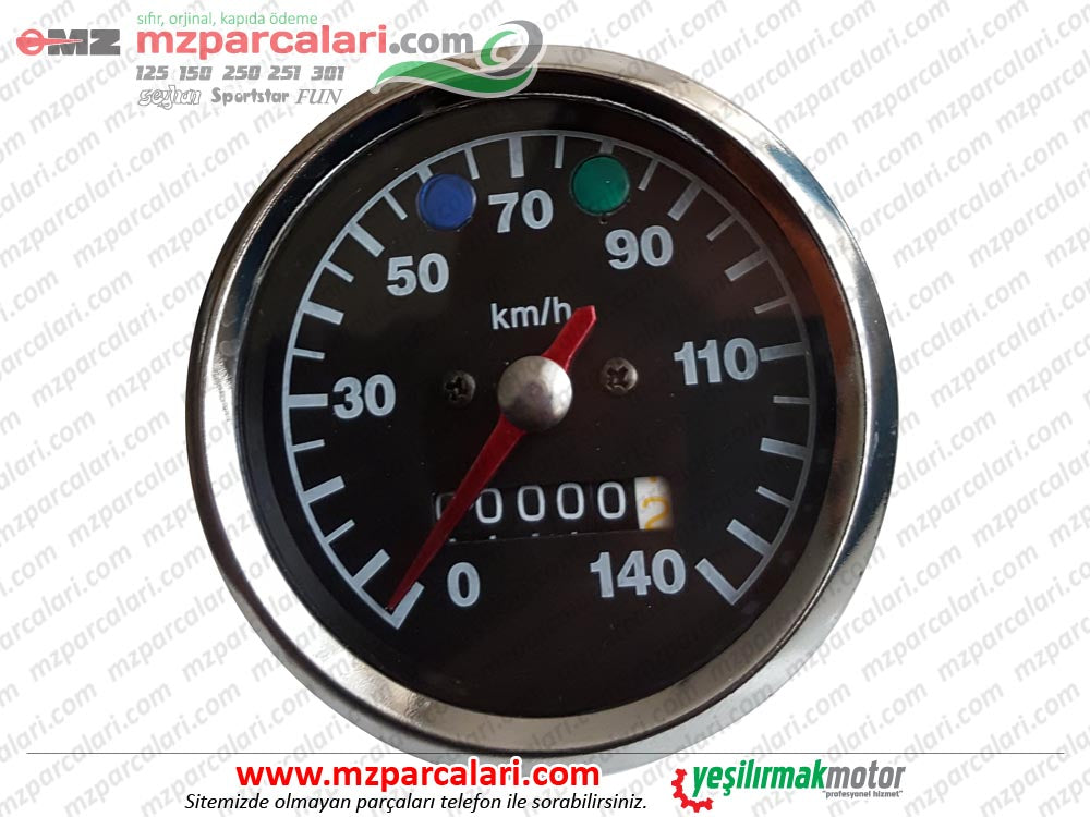 MZ 125, 150, 250, 251, 301 KM (Kilometre) Gösterge Saati - EM - TİP 2