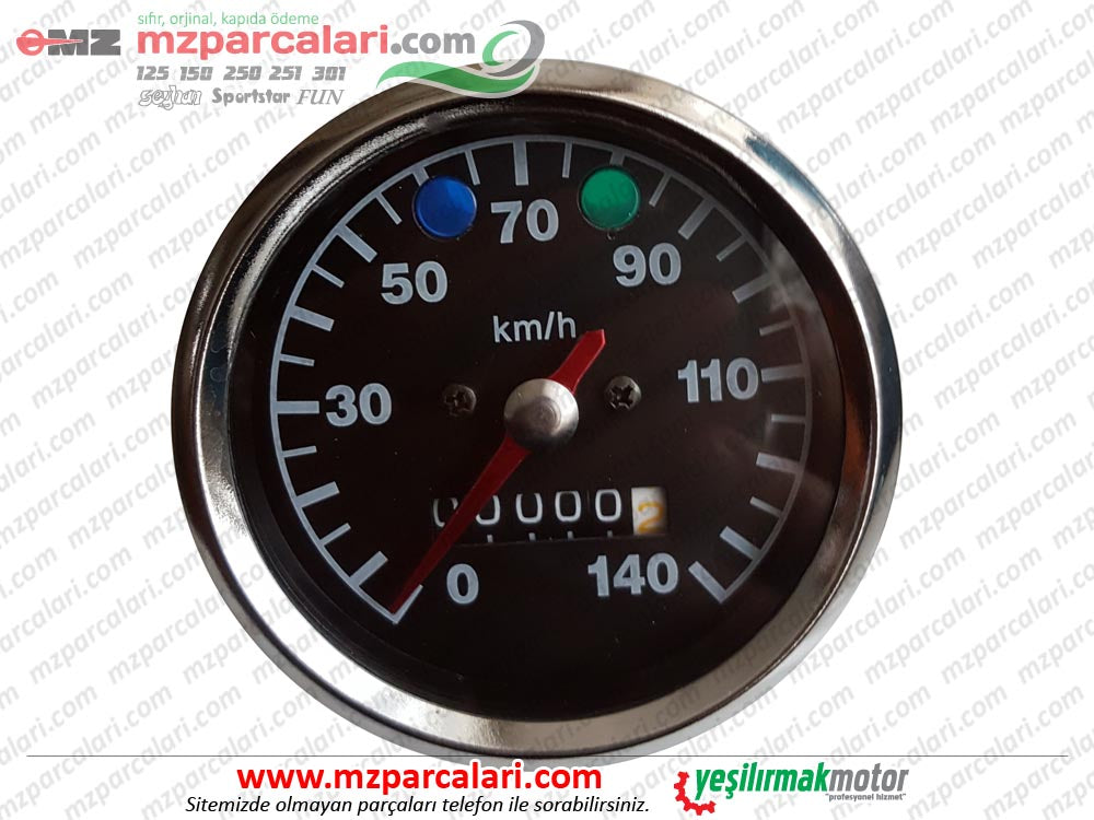 MZ 125, 150, 250, 251, 301 KM (Kilometre) Gösterge Saati - EM - TİP 2