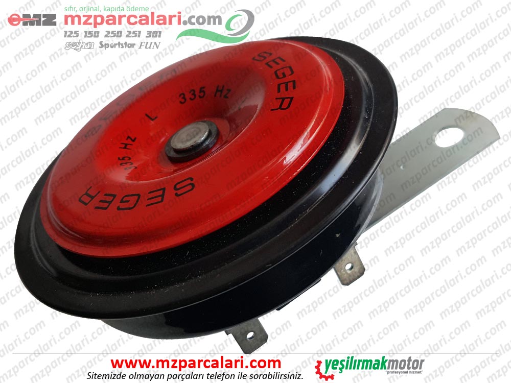 MZ 125, 150, 250, 251, 301, 500, SİMSON Korna (Seger) 12 V