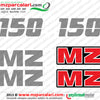 MZ  150 Etiket Takımı