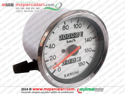 MZ 251, 301 KM (Kilometre) Gösterge Saati yan sanayi 