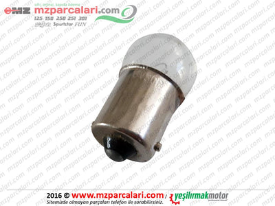 MZ ES, ETS, TS, RT, BK, 125, 150, 175, 250, 300, 350, SİMSON Sinyal Ampulü - 6V