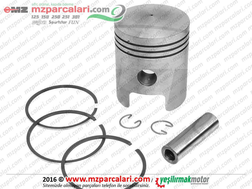 MZ ES, ETS, TS, 250, 250/2 Piston Sekman Takımı