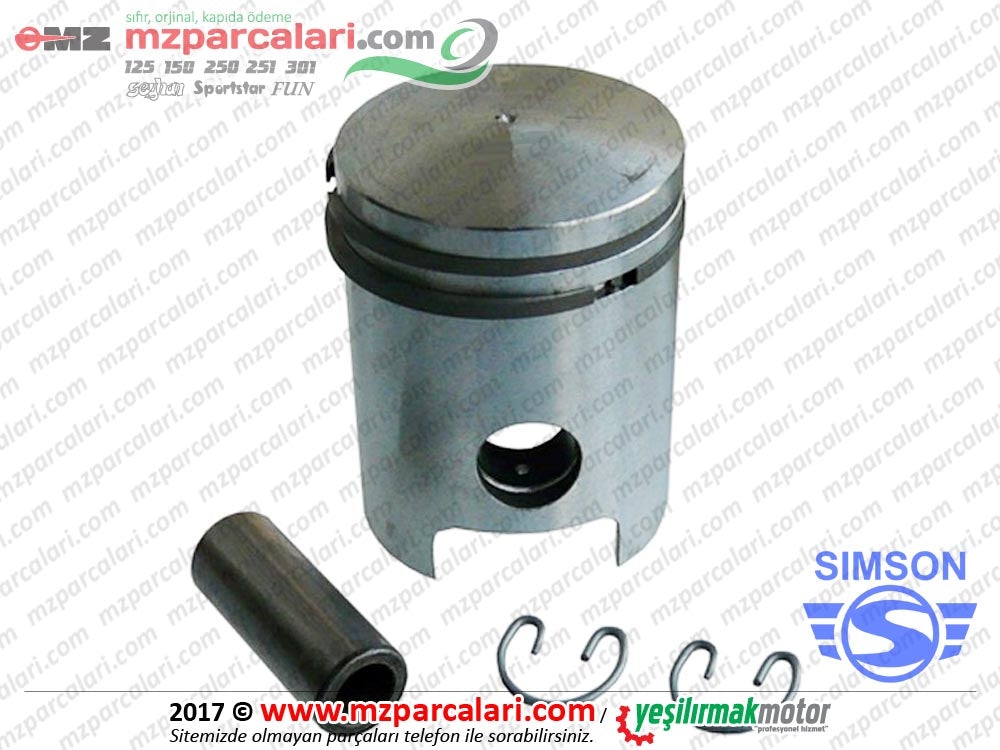 Simson Piston, Sekman Takımı - S51, S53, SD50, SR50