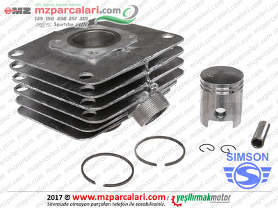 Simson Silindir, Piston, Sekman Seti - S51, S53, SD50, SR50